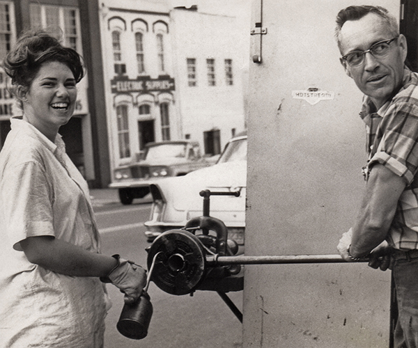 Nancy and JP.